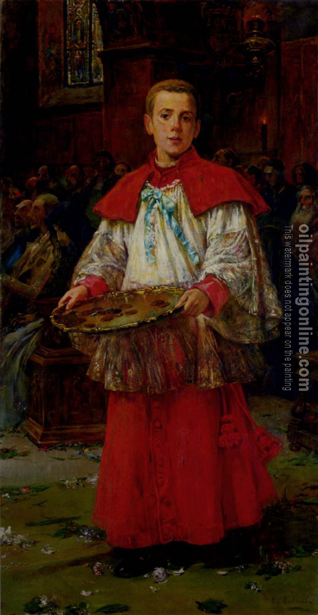 Jose Benlliure y Gil - The Acolyte